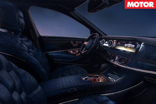 Mercedes Maybach S600 emperor interior