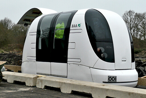 Driverless taxi pod