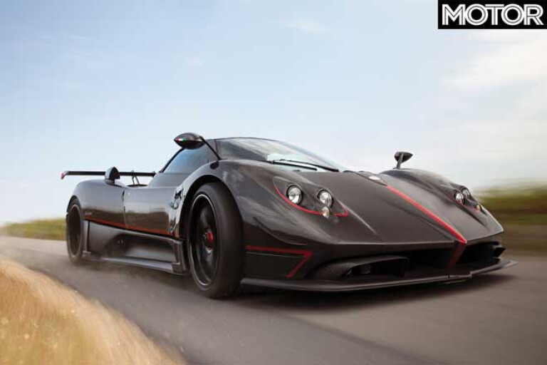 One Off Pagani Zonda Aether Front Jpg