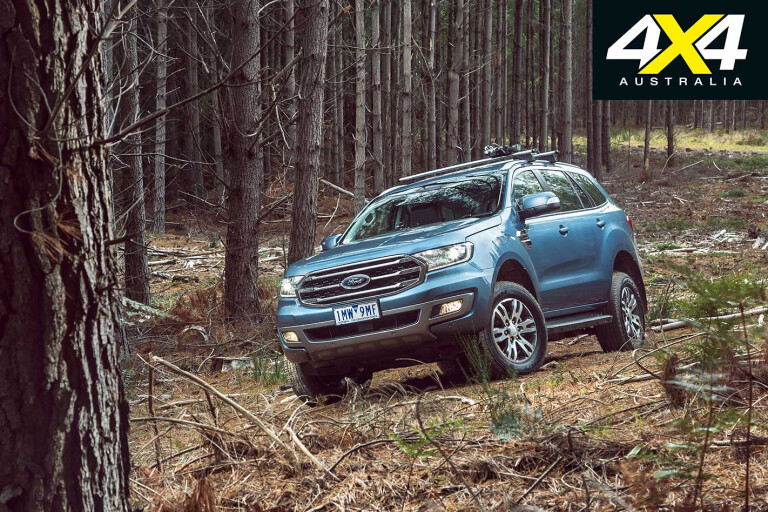 2019 Ford Everest 4 X 4 Front Off Road Static Jpg