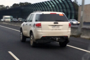 Ford Everest test vehicle