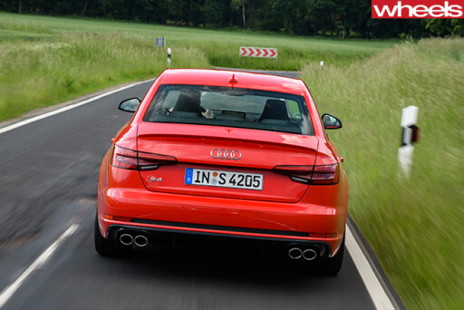 Audi -S4-rear
