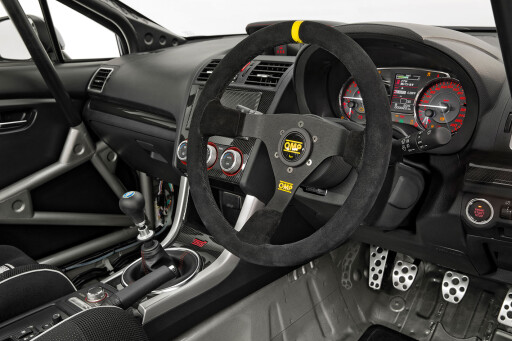 Subaru -rally -return -interior