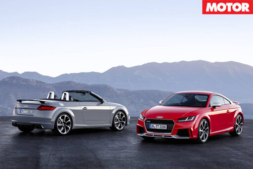 Audi TT RS models