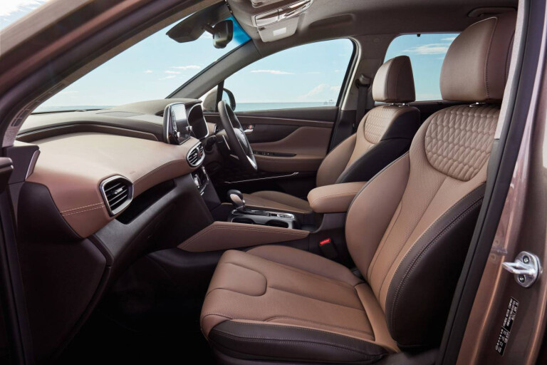 Hyundai Sante Fe Elite interior trim