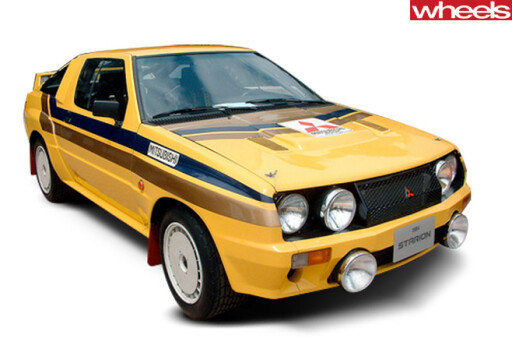 Mitsubishi -Ralliart -Starion -Group -B-Rally -car