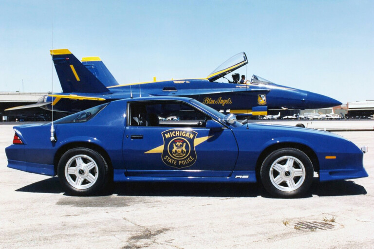 Chevrolet Camaro police Blue Angels
