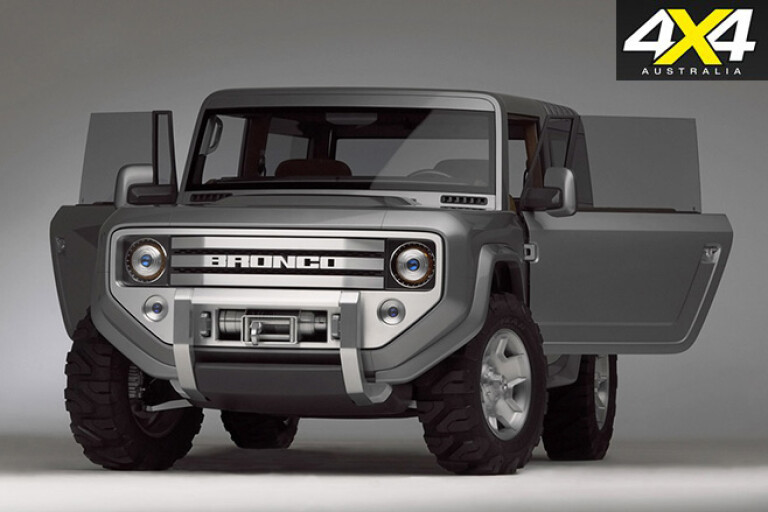 Ford Bronco 2004 concept -front