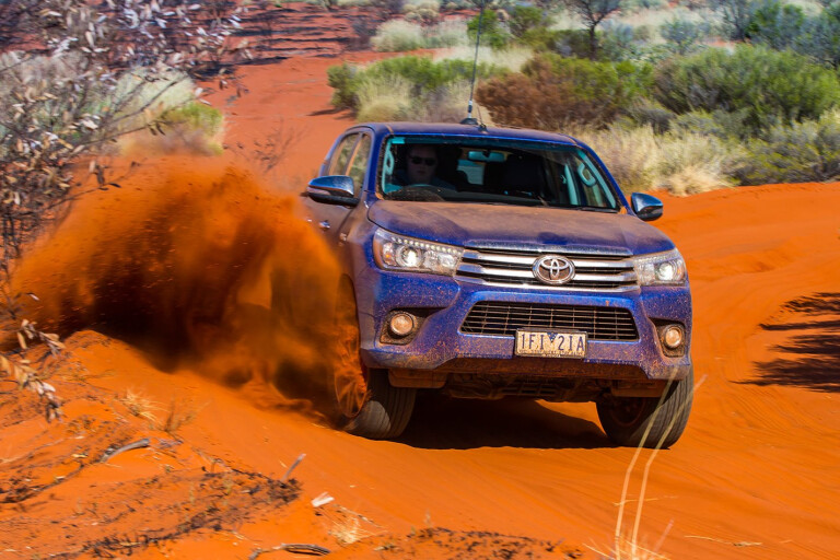Toyota Hilux breaks the Canning Stock Route