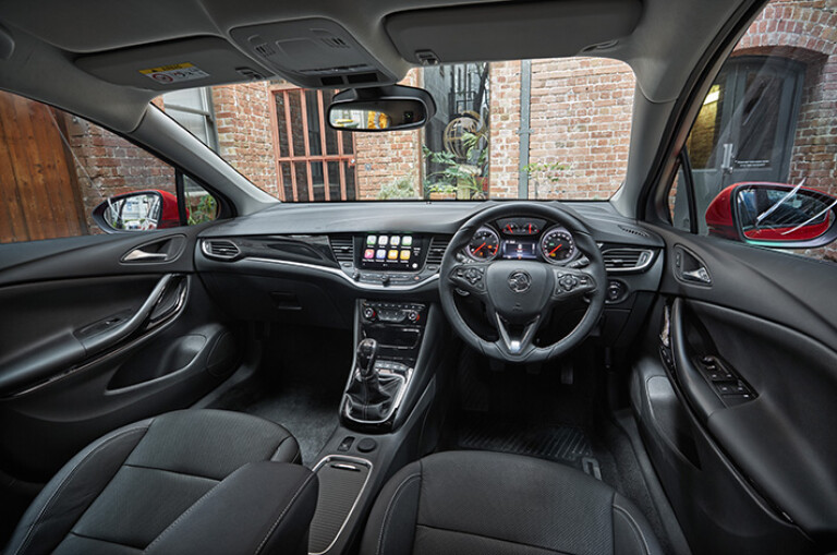 Holden Astra interior
