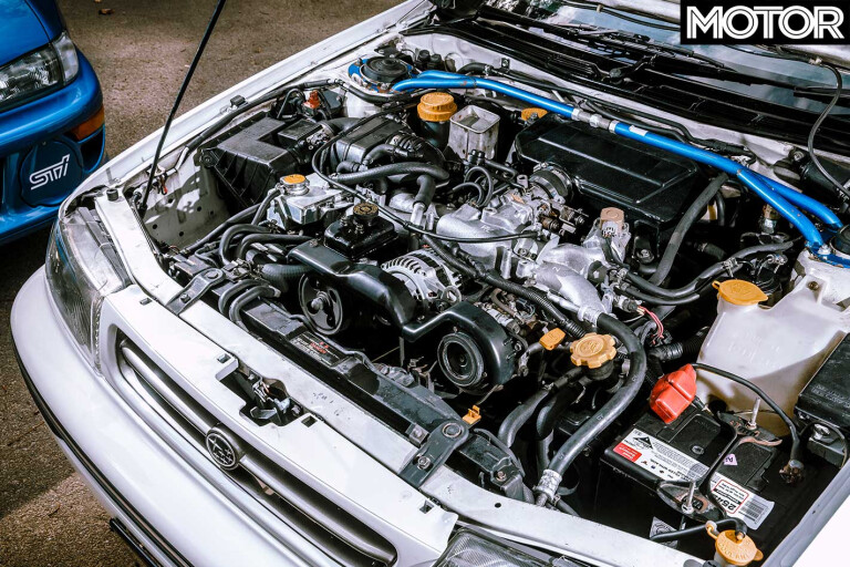 1990 Subaru Legacy RS RA Engine Jpg