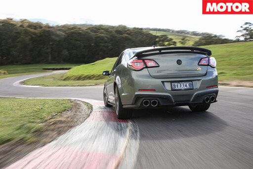 HSV Clubsport R8 Track Edition rear driving -2