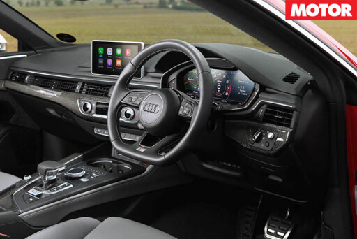 2017 Audi S5 interior