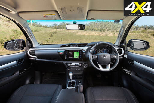 Holden Colorado Z71 interior