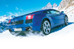 Lamborghini Gallardo Italian Alps drive