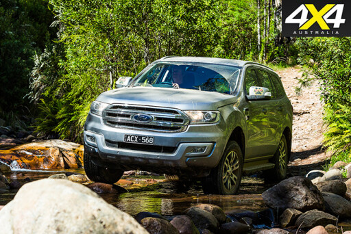 Ford everest trend dirt front