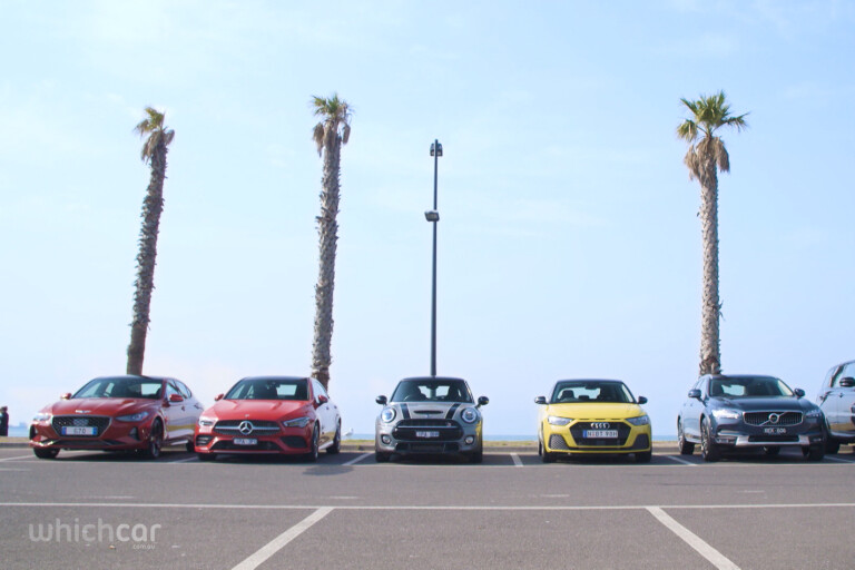 six premium car line-up
