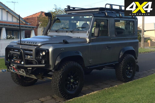 Land Rover Defender 90 limited edition front