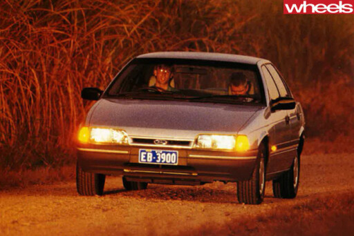 1991-Ford -Falcon -front -driving