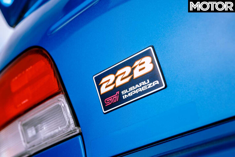 Subaru WRX STI 22 B Badge Jpg