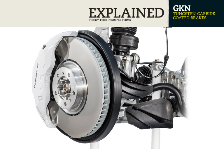 Explained GKN Tungsten-carbide coated brakes