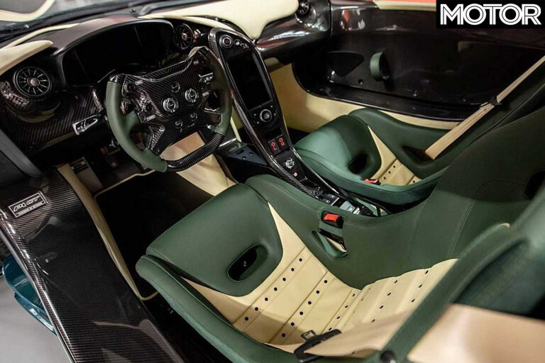 Lazante Reveals Mc Laren P 1 GT Longtail Interior Jpg