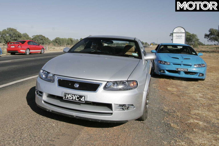 All Aussie Showdown 2005 HSV GTO Coupe Vs HSV Coupe 4 Front Jpg