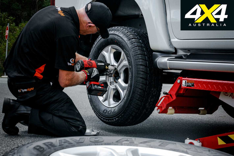 4 X 4 Tyre Test 2019 Tyre Fitment Jpg
