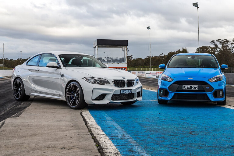 BMW M2 Pure vs Ford Focus RS