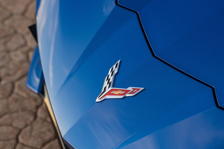 Chevrolet C 8 Corvette RHD Badge Jpg