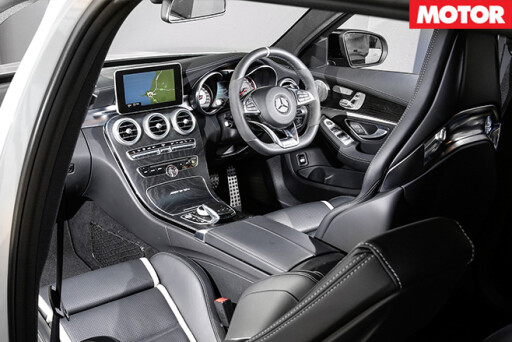 Mercedes-AMG C63 S Estate interior