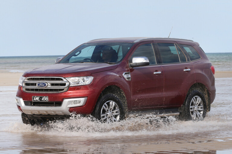 2018 Ford Everest water