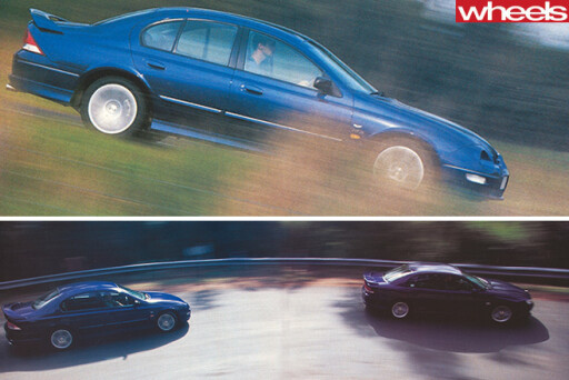 Ford -Falcon -Xr 8-driving -with -Holden -Commodore -SS