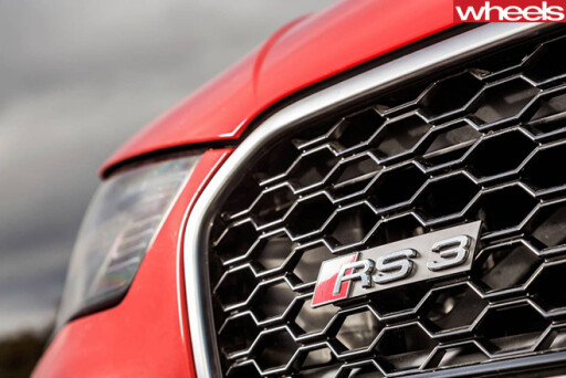 Audi -RS3-grille