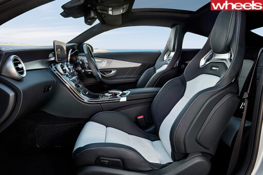 Mercedes -AMG-C63-Coupe -interior -side