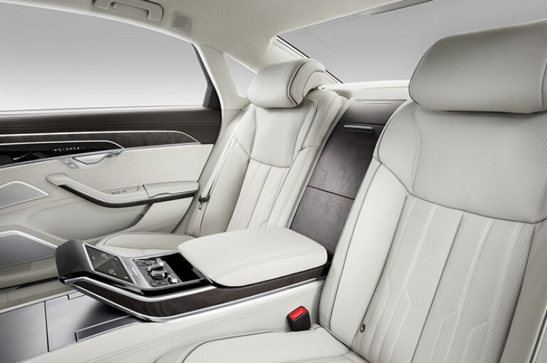 Audi A 8 Interior Rear Seats Jpg
