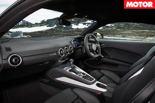 Audi tts coupe interior