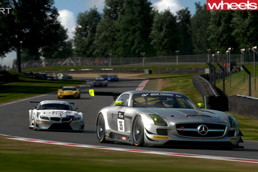 Mercedes -AMG-GT-racing -track -GT-Sport