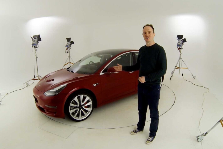 Tesla Model 3 Performance video
