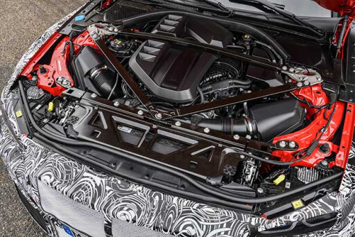 BMW M3 S58 engine.
