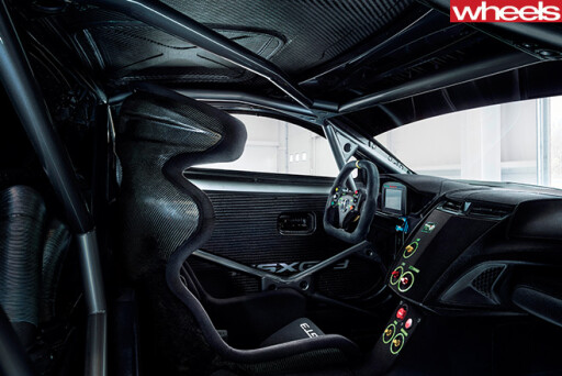 Honda -NSX-GT3-interior