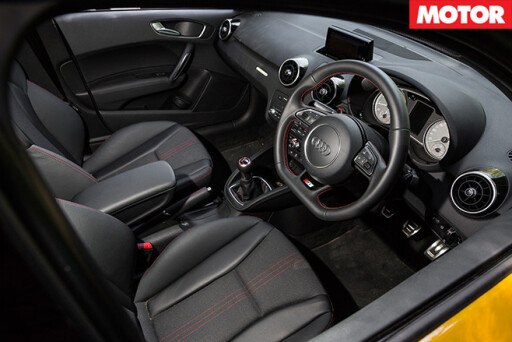 Audi s1 interior