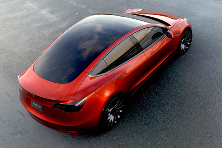Tesla Model 3 Top Side