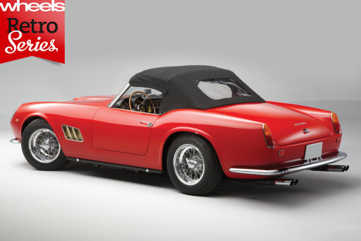 1960-Ferrari -250-GT-California -rear -side