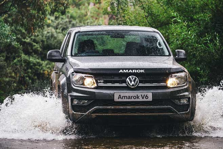 VW Amarok V6 manual water crossing