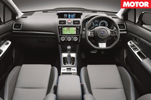 Subaru levorg interior