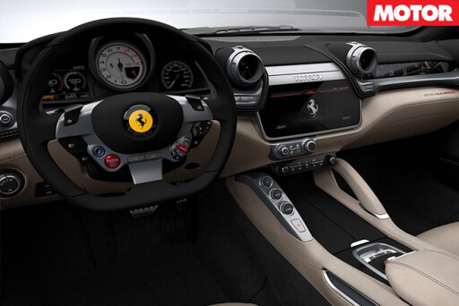 Ferrari GTC4 Lusso T interior