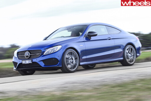 Mercedes -AMG-C43-driving -front