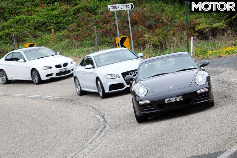 2011 Audi RS 5 Vs BMW M 3 Vs Porsche 911 Carrera 4 S Road Drive Comparison Jpg