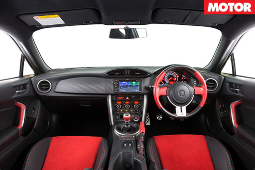 Toyota reveals 86 Blackline Edition interior